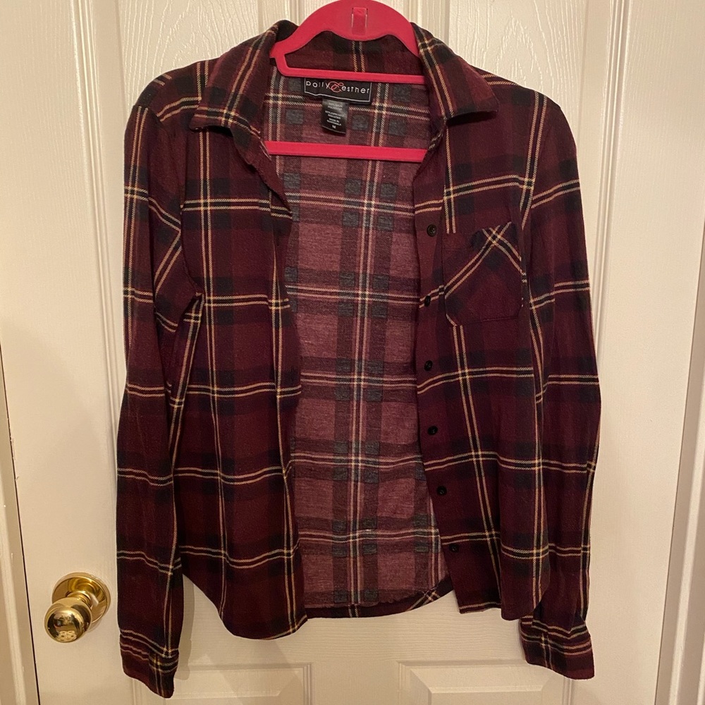 Plaid Button Down Flannel